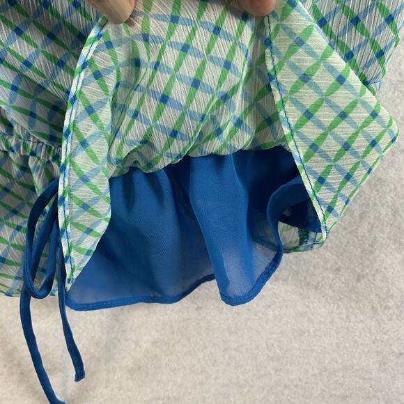 Old Navy Womens Chiffon Ruffle Cami Top Sz XS Flounce Feminine Preppy Peplum Y2K - Picture 5 of 15